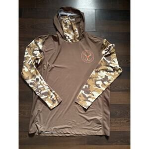 Camouflage Fleece JerseyFishing Hunting Show Me What You're Working With Sz XXL